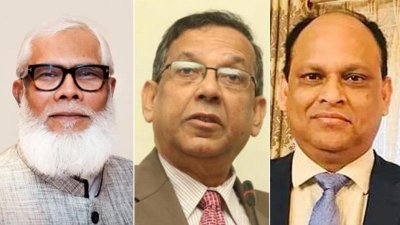 সালমান এফ রহমান, আনিসুল হক ও জিয়াউল আহসান (ছবি: সংগৃহীত)