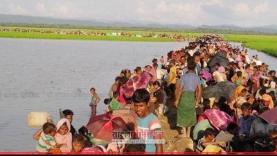 ২০১৭ সালেকক্সবাজারের উখিয়া ও টেকনাফ অভিমুখে রোহিঙ্গাদের ঢল