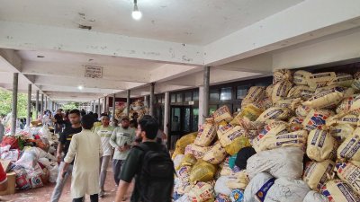 চতুর্থ দিনের মতো চলছে গণত্রাণ কর্মসূচি