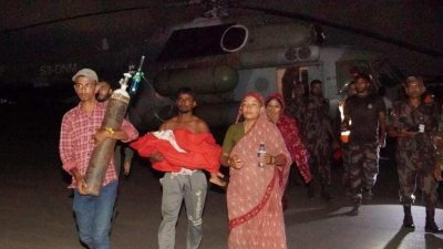 উদ্ধারের পর শিশুটিকে ঢাকায় আনা হয়