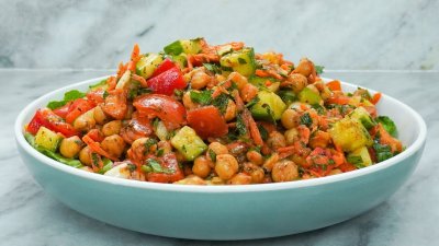 স্বাস্থ্যকর ছোলার সালাদ। ছবি- সংগৃহীত