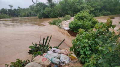 জলাশয়ের মাছ বন্যার পানিতে ভেসে গেছে