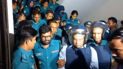 পুলিশের হেফাজতে আবদুস সোবহান গোলাপ, শাকিল আহমেদ, ফারজানা রুপা