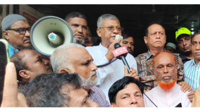 বক্তব্য দিচ্ছেন সাইফুল আলম নিরব