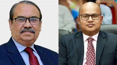 সাবেক প্রধান বিচারপতি ওবায়দুল হাসান ও সাবেক অ্যাটর্নি জেনারেল এ এম আমিন উদ্দিন