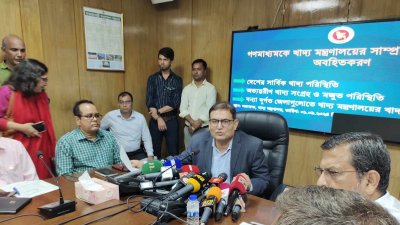 খাদ্য সচিব ইসমাইল হোসেন