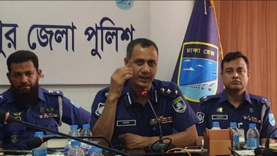 মতবিনিময় সভায় গাজীপুরের পুলিশ সুপার