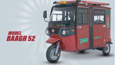 ইকো ট্যাক্সি ‘বাঘ’, ছবি: নাসিরুল ইসলাম