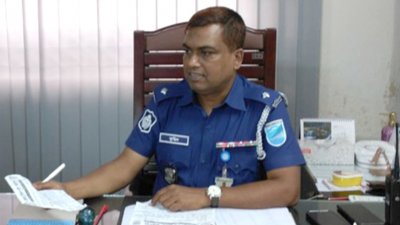 সাবেক ট্রাফিক ইন্সপেক্টর তুহিন লস্কর (ছবি: বাংলা ট্রিবিউন)