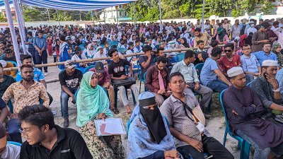 মুন্সীগঞ্জে সমাবেশে সমাগম