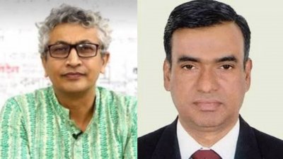 অধ্যাপক মোহাম্মদ তানজিমুদ্দিন খান ও  অধ্যাপক ড. মোহাম্মদ আনোয়ার হোসেন