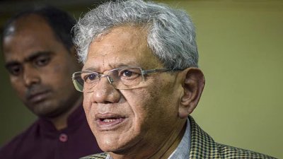 সিপিএম নেতা সীতারাম ইয়েচুরি। ফাইল ছবি: এনডিটিভি