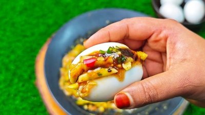 টক-মিষ্টি-ঝাল ডিম। ছবি- সুমাইয়া'স কিচেন