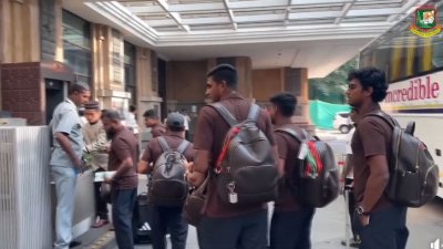 চেন্নাইয়ে বাংলাদেশ দল