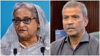 শেখ হাসিনা ও আসিফ নজরুল