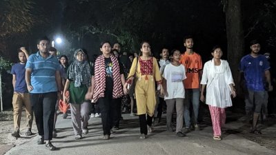 জাহাঙ্গীরনগর বিশ্ববিদ্যালয়ে বিক্ষোভ