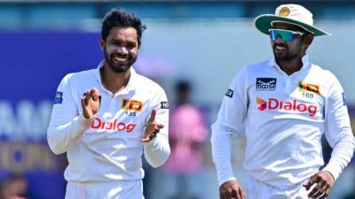 শ্রীলঙ্কার নিয়ন্ত্রণে দ্বিতীয় টেস্ট
