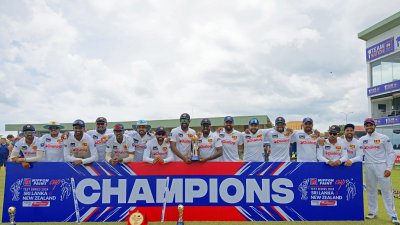 সিরিজ জিতেছে শ্রীলঙ্কা দল।