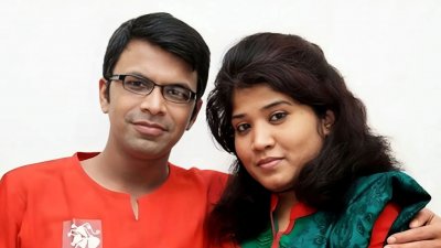 সাংবাদিক দম্পতি সাগর সরওয়ার ও মেহেরুন রুনি
