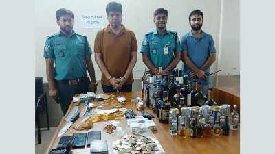 যৌথবাহিনীর অভিযানে গ্রেফতার মোহাম্মদ শোয়েব