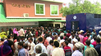 বরিশাল সিএমএম কোর্ট (ছবি: বাংলা ট্রিবিউন)
