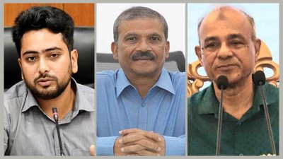 নাহিদ ইসলাম, আসিফ নজরুল ও জাহাঙ্গীর আলম