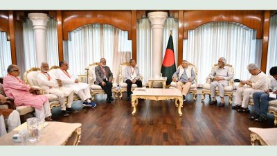 প্রধান উপদেষ্টার সঙ্গে সংলাপে বিএনপির প্রতিনিধি দল