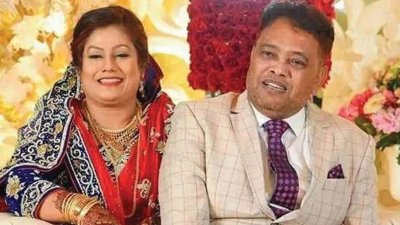 আব্দুর রহমান বদি ও তার স্ত্রী শাহীন আক্তার