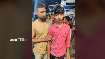 উদ্ধার হওয়া কিশোর মো. জিহাদ