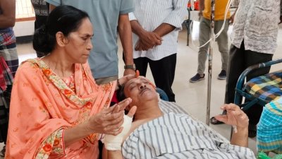 হাসপাতালে চিকিৎসাধীন আছেন ওই বিএনপি নেতা