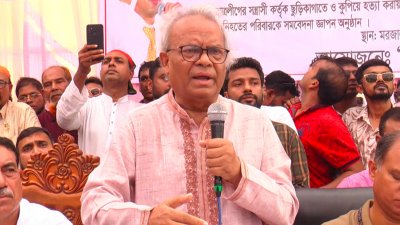 প্রধান অতিথির বক্তব্যে রুহুল কবির রিজভী