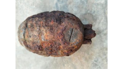উদ্ধার হওয়া গ্রেনেড