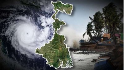পশ্চিমবঙ্গে আছড়ে পরতে পারে ঘূর্ণিঝড়-দানা।