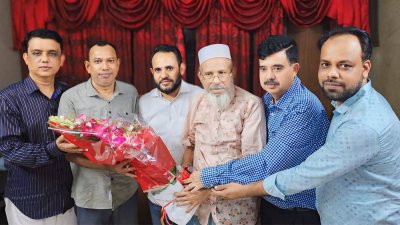 দলের প্রধান উপদেষ্টা আবদুল করিম আব্বাসীর সঙ্গে এলডিপির নতুন কমিটির নেতারা