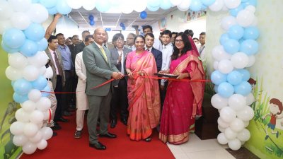 নাফিসা হোসাইন মারওয়া শিশু দিবাযত্ন কেন্দ্রের উদ্বোধন