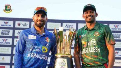 সিরিজ নির্ধারণী ম্যাচে মুখোমুখি আফগানিস্তান ও বাংলাদেশ