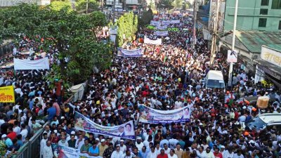 ‘বিপ্লব ও সংহতি দিবস’  রাজধানীতে বিএনপির র‌্যালি