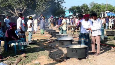 সাবেক প্রধানমন্ত্রী ও বিএনপির চেয়ারপারসন খালেদা জিয়ার রোগমুক্তি কামনায় গাইবান্ধার গোবিন্দগঞ্জে মিলাদ, দোয়া মাহফিল ও গণভোজের আয়োজন