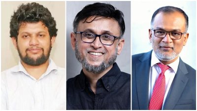 অন্তর্বর্তী সরকারের উপদেষ্টা হিসেবে শপথ নিয়েছেন মাহফুজ আলম, মোস্তফা সরয়ার ফারুকী  ও সেখ বশির উদ্দিন