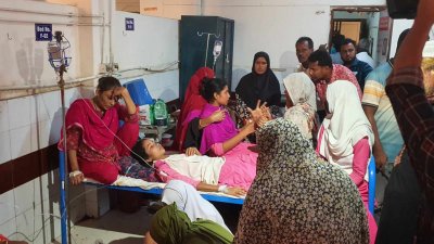 ব্রাহ্মণবাড়িয়ার নবীনগরে আট স্কুলশিক্ষার্থী অজ্ঞাত রোগে আক্রান্ত হয়ে হাসপাতালে ভর্তি