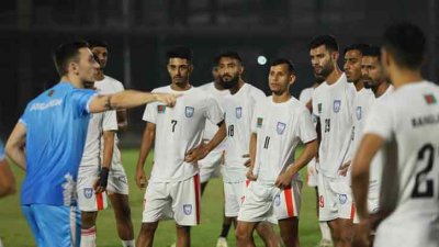 অনুশীলনে বাংলাদেশ দল