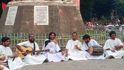 পথনাটক 'লাল মজলুম'