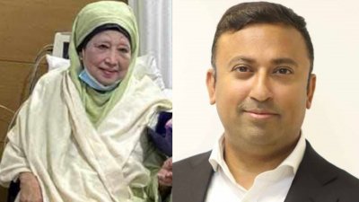 খালেদা জিয়া ও হুমায়ুন কবীর