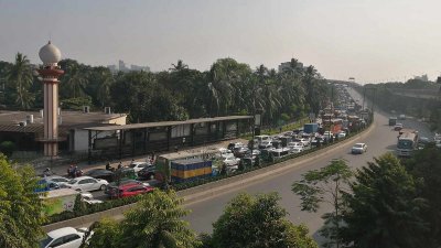 রাজধানীরজুড়ে তীব্র যানজট। ছবি: নাসিরুল ইসলাম