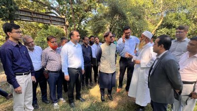 নগরীর আমবাগানে ‘শহীদ ওয়াসিম পার্ক’ পরিদর্শনে মেয়র ডা. শাহাদাত হোসেন