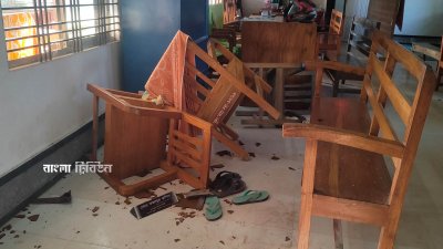 নতুন পিপি বজলুর রশিদের কার্যালয় ভাঙচুর