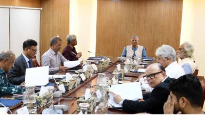 প্রধান উপদেষ্টার সভাপতিত্বে উপদেষ্টা পরিষদের বৈঠক