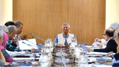 সচিবালয়ে উপদেষ্টা পরিষদের বৈঠকে সভাপতিত্ব করেন প্রধান উপদেষ্টা ড. মুহাম্মদ ইউনূস