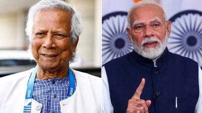 প্রধান উপদেষ্টা ড. মুহাম্মদ ইউনূস ও ভারতের প্রধানমন্ত্রী নরেন্দ্র মোদি (ছবি: সংগৃহীত)