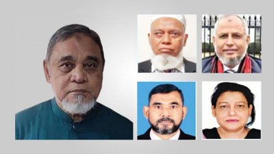 নবনিযুক্ত প্রধান নির্বাচন কমিশনারসহ নতুন চার কমিশনার